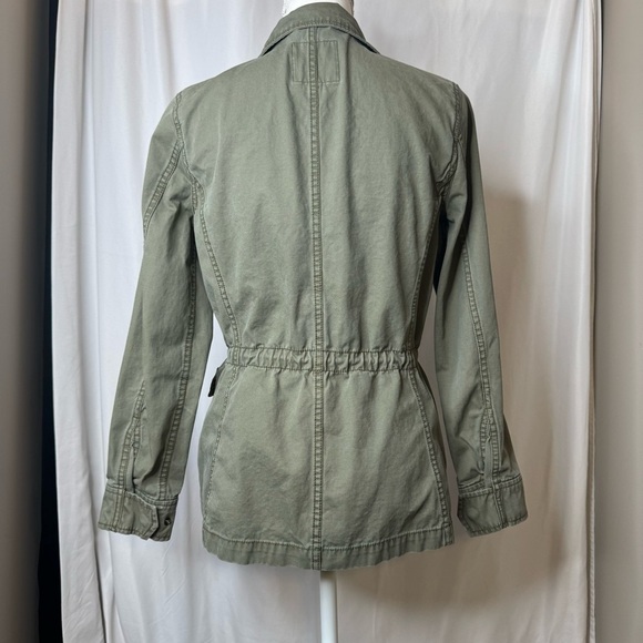 Madewell Green Utility Jacket with Adjustable Waist Size Small - Medium - Picture 11 of 15